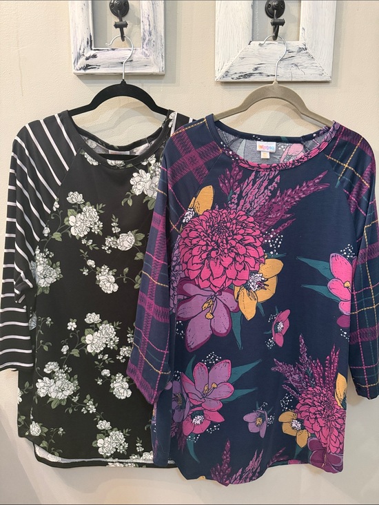 LuLaRoe Tops - TWO LulaRoe 3X Randy’s